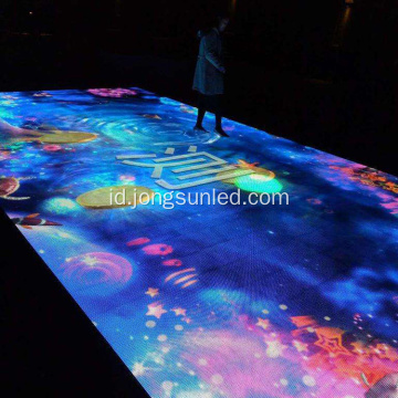 Panel Layar Layar LED Disesuaikan Lantai Dansa Luar Ruangan